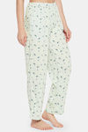 Clovia Cotton Pyjama - Green — thumbnail 2