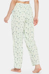 Clovia Cotton Pyjama - Green — thumbnail 4