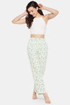 Clovia Cotton Pyjama - Green — thumbnail 5