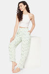 Clovia Cotton Pyjama - Green — thumbnail 6