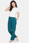 Clovia Cotton Pyjama - Green — thumbnail 6