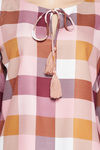 Clovia Rayon Pyjama Set - Multi — thumbnail 7