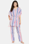 Clovia Rayon Pyjama Set (Pack of 2) - Multi — thumbnail 1