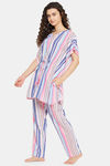 Clovia Rayon Pyjama Set (Pack of 2) - Multi — thumbnail 2
