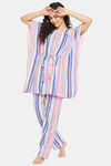Clovia Rayon Pyjama Set (Pack of 2) - Multi — thumbnail 5