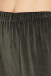 Clovia Velour Pyjama Set (Pack of 2) - Green — thumbnail 7