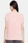 Clovia Viscose Sleep Shirt - Peach — thumbnail 4
