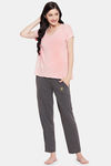 Clovia Viscose Sleep Shirt - Peach — thumbnail 5