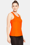 Clovia Cotton Camisole - Orange — thumbnail 2