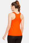 Clovia Cotton Camisole - Orange — thumbnail 4