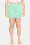 Clovia Cotton Shorts - Green — thumbnail 1