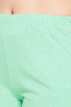 Clovia Cotton Shorts - Green — thumbnail 6