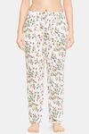 Clovia Cotton Pyjama - White — thumbnail 1