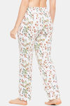 Clovia Cotton Pyjama - White — thumbnail 4
