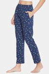 Clovia Cotton Pyjama - Blue — thumbnail 3