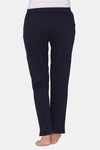 Clovia Cotton Pyjama - Navy Blue — thumbnail 3