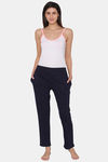 Clovia Cotton Pyjama - Navy Blue — thumbnail 4