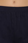 Clovia Cotton Pyjama - Navy Blue — thumbnail 5