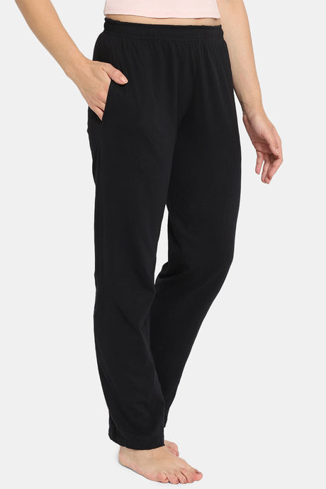 Clovia Cotton Pyjama - Black — image 2