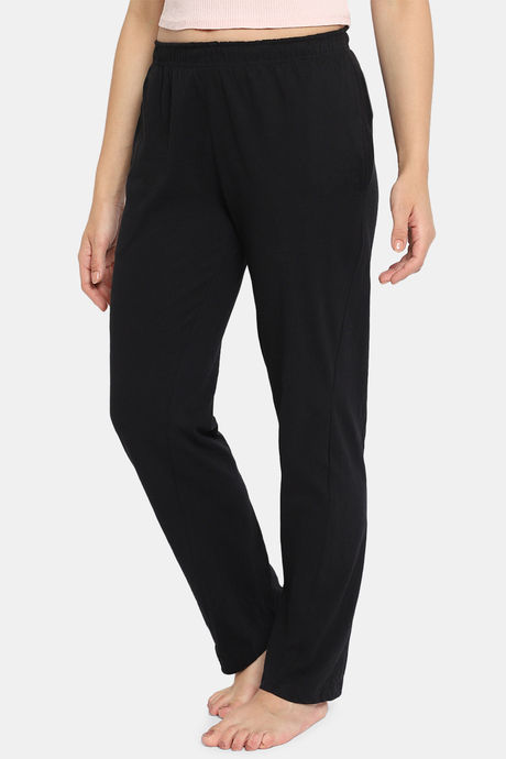 Clovia Cotton Pyjama - Black — image 3