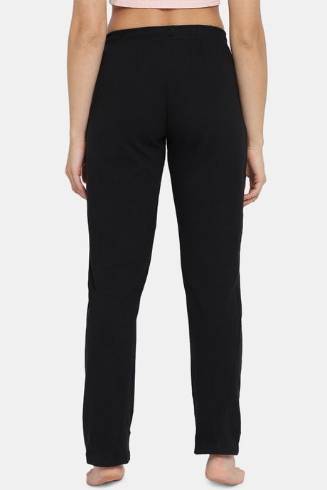 Clovia Cotton Pyjama - Black — image 4