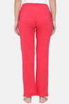 Clovia Cotton Pyjama - Pink — thumbnail 3
