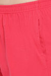 Clovia Cotton Pyjama - Pink — thumbnail 5