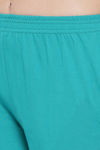 Clovia Cotton Pyjama - Green — thumbnail 5