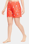 Clovia Cotton Shorts - Orange — thumbnail 3