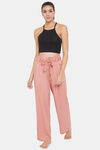 Clovia Rayon Pyjama - Peach — thumbnail 5