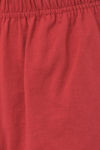 Clovia Cotton Shorts Set - Red — thumbnail 6