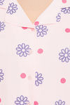 Clovia Cotton Pyjama Set - Pink — thumbnail 5