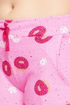 Clovia Cotton Shorts Set - Pink — thumbnail 7