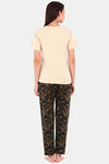 Clovia Cotton Pyjama Set - Green — thumbnail 4