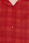 Clovia Cotton Pyjama Set - Red — thumbnail 5