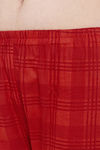 Clovia Cotton Pyjama Set - Red — thumbnail 6