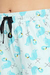 Clovia Cotton Shorts Set - Blue — thumbnail 7
