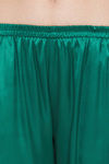 Clovia Satin Pyjama Set - Green — thumbnail 6