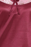 Clovia Satin Capri Set - Purple — thumbnail 5