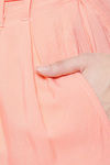 Clovia Rayon Blend Pyjama Set - Peach — thumbnail 6
