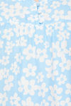 Clovia Rayon Full Length Nightdress - Blue — thumbnail 5