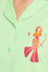 Clovia Cotton Pyjama Set - Green — thumbnail 7