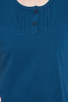 Clovia Cotton Pyjama Set - Blue — thumbnail 5