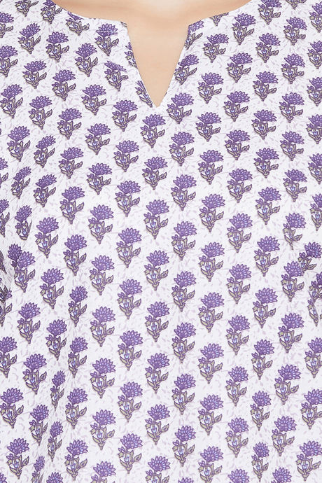 Clovia Cotton Pyjama Set - Blue — image 5