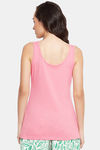 Clovia Cotton Camisole - Pink — thumbnail 4