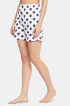 Clovia Cotton Shorts - White — thumbnail 3