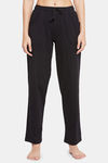Clovia Cotton Pyajama Set - Black — thumbnail 7