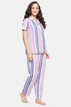 Clovia Rayon Pyajama Set - Assorted — thumbnail 2