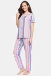 Clovia Rayon Pyajama Set - Assorted — thumbnail 3