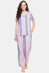 Clovia Rayon Pyajama Set - Assorted — thumbnail 5